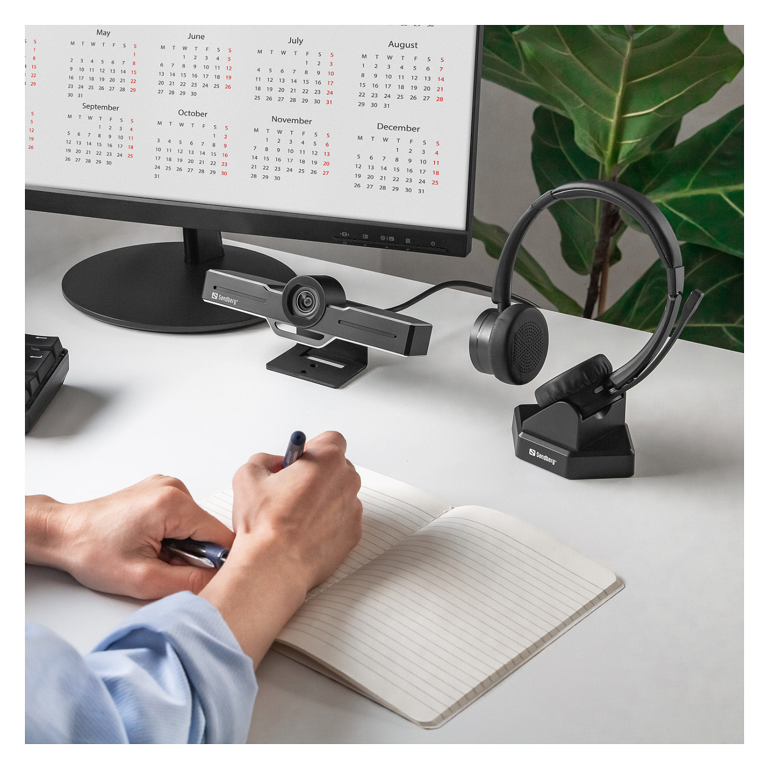 Slušalice SANDBERG bežični Office Headset Pro+-18