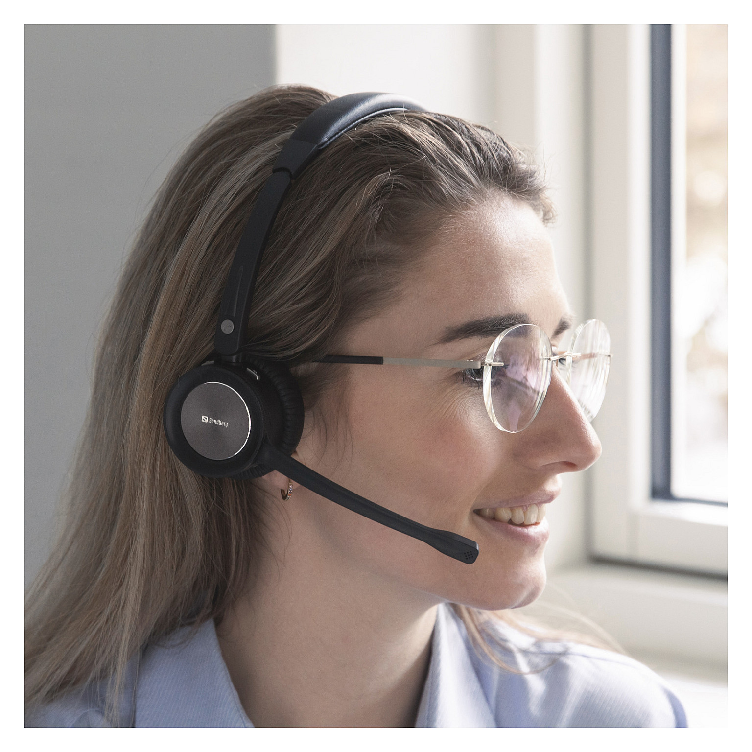 Slušalice SANDBERG bežični Office Headset Pro+-19
