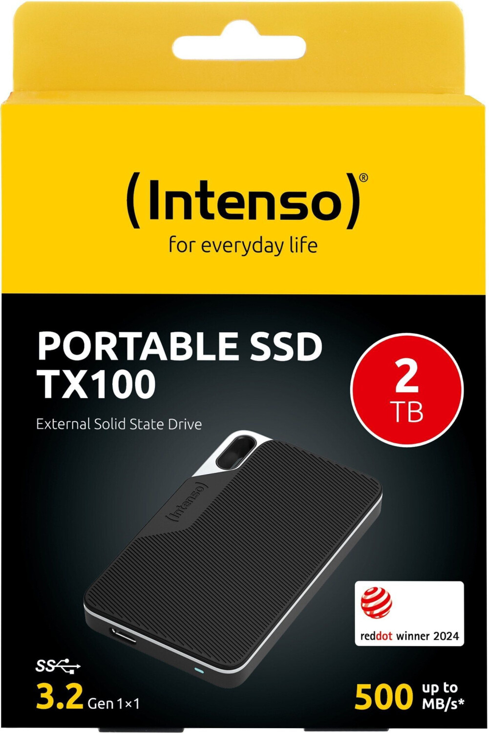 Vanjski SSD Intenso TX100 2TB (500MB/s, USB 3.2 Gen1x1, crna)-3