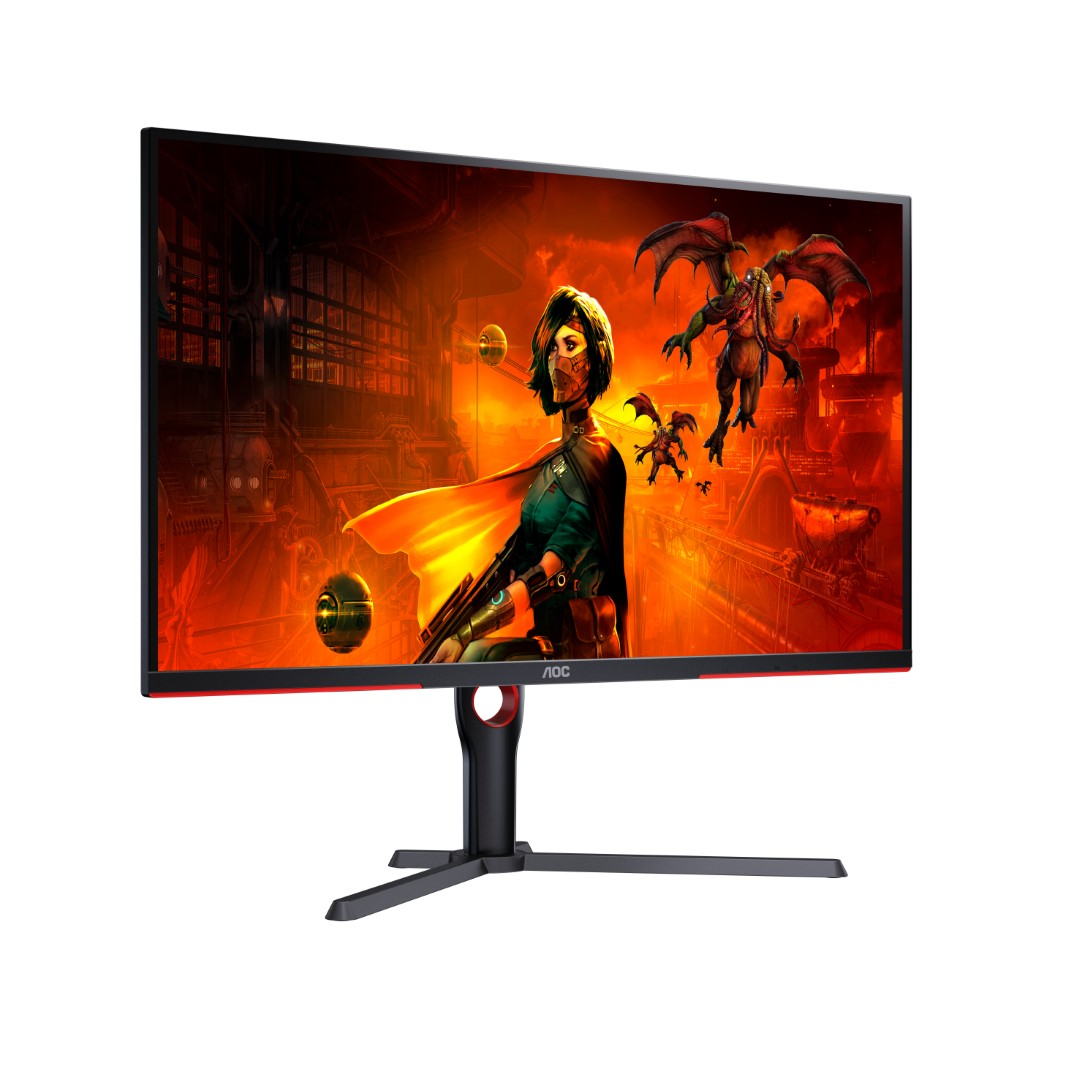 Gaming monitor AOC U32G3X (31.5", IPS, 4K UHD, 144Hz, 1ms, 3840x2160, HDMI 2.1, DisplayPort 1.4, HDR400, G-Sync)-3