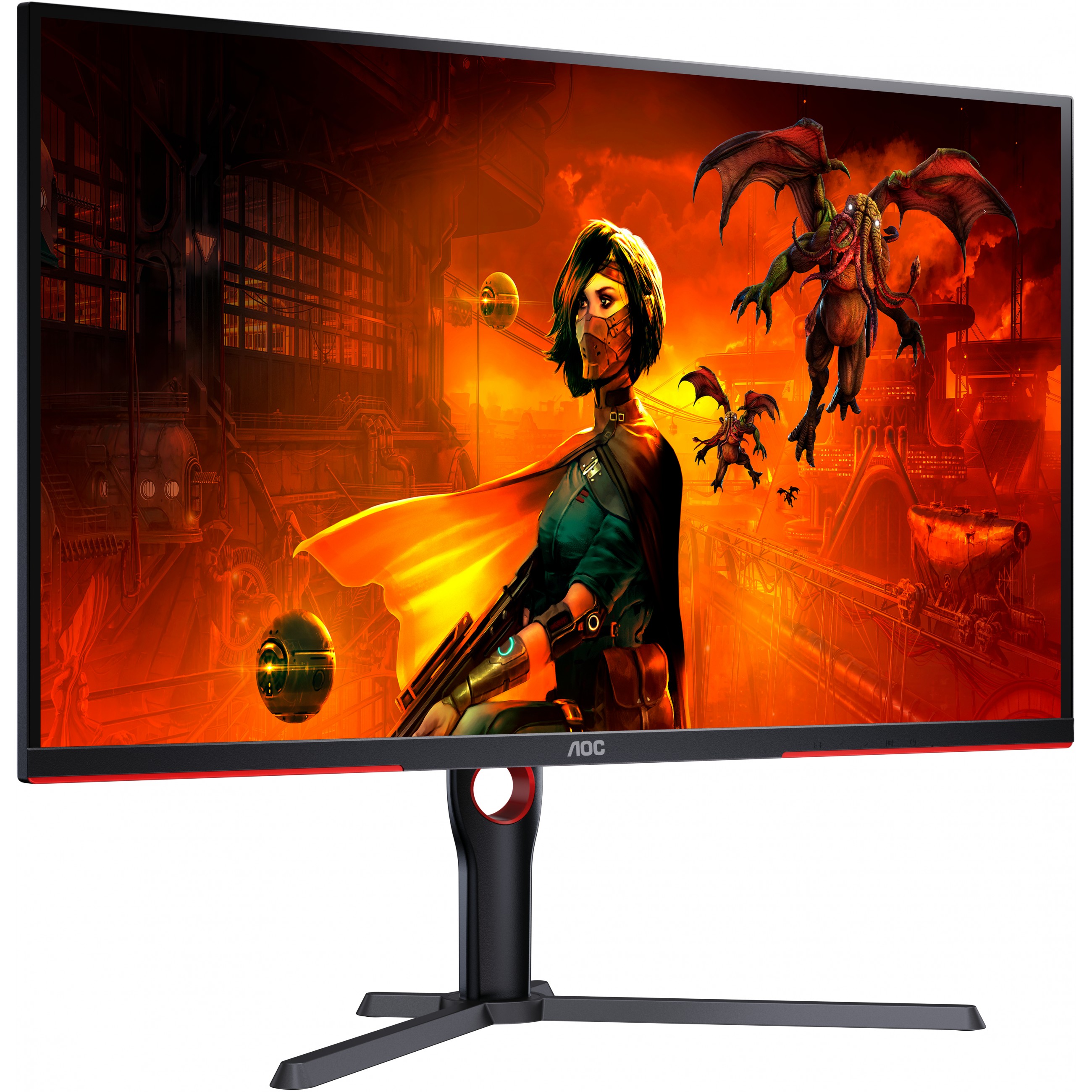 Gaming monitor AOC U32G3X (31.5", IPS, 4K UHD, 144Hz, 1ms, 3840x2160, HDMI 2.1, DisplayPort 1.4, HDR400, G-Sync)-15