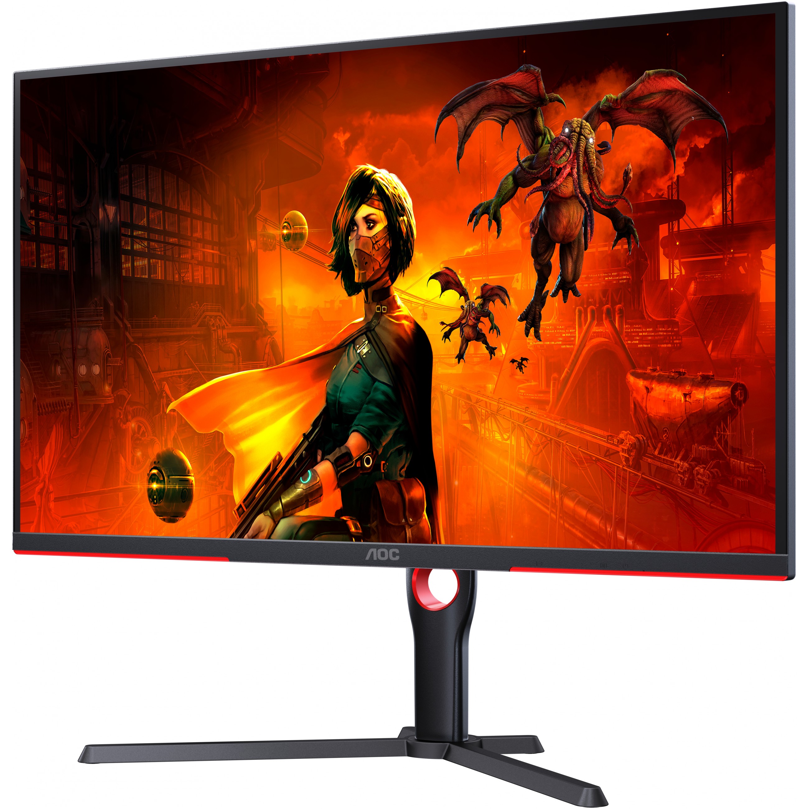 Gaming monitor AOC U32G3X (31.5", IPS, 4K UHD, 144Hz, 1ms, 3840x2160, HDMI 2.1, DisplayPort 1.4, HDR400, G-Sync)-16