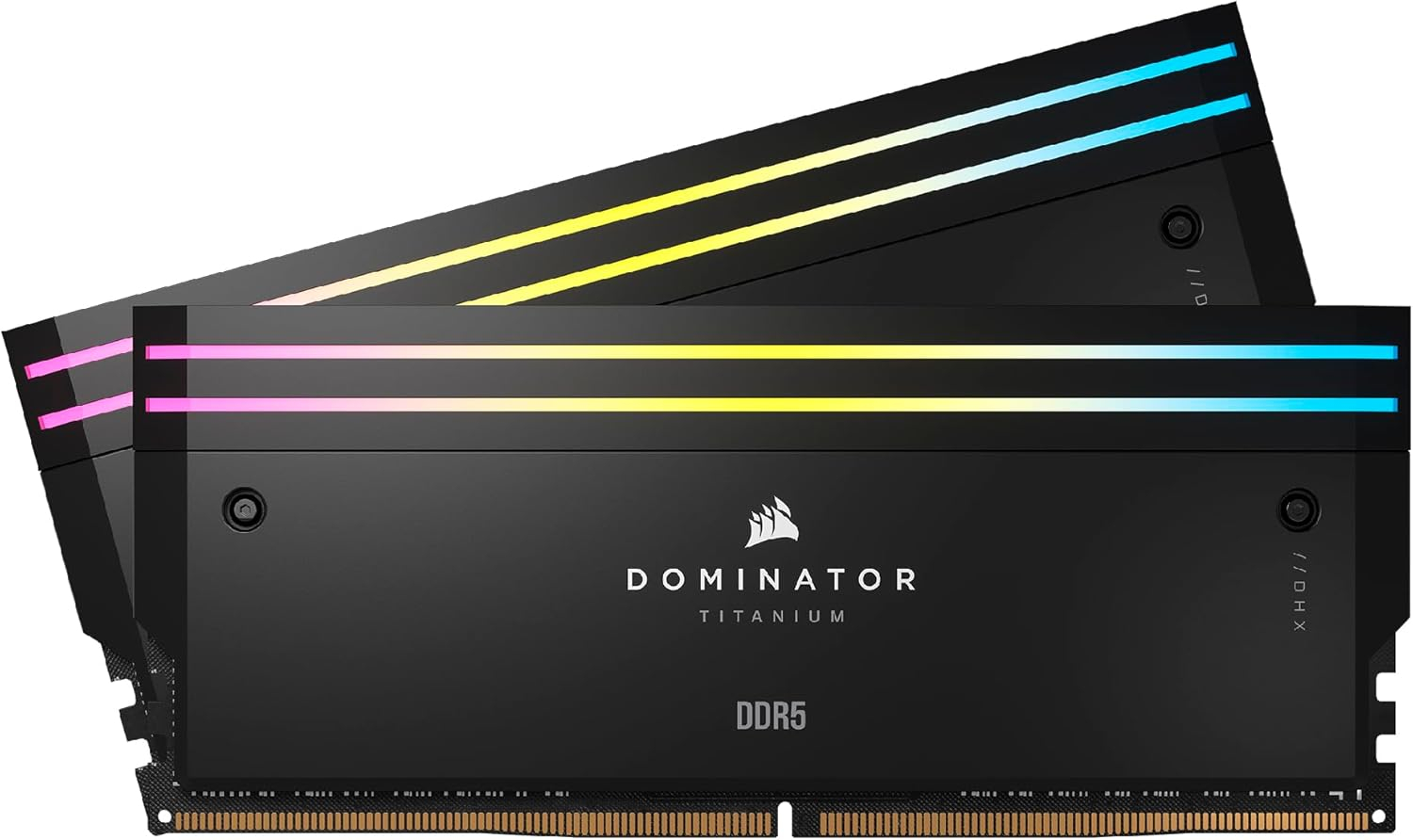 RAM CORSAIR DOMINATOR TITANIUM RGB 64GB (2x32GB, ddr5, 6400MHz, cl32, 1.32V)-0