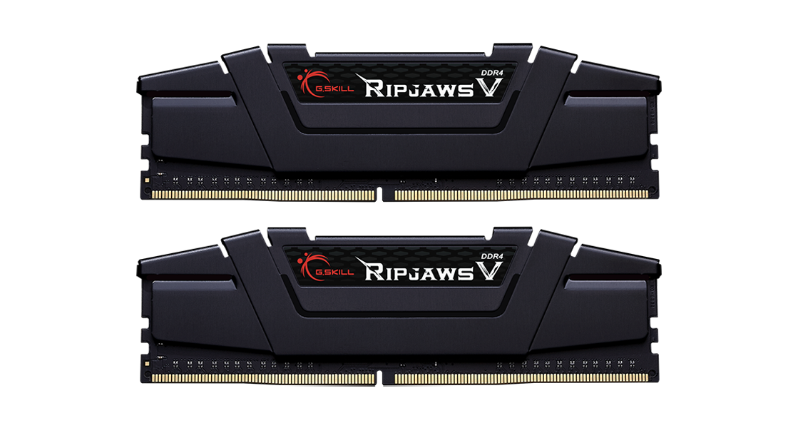 G.Skill Ripjaws V 32GB Kit (2x16GB) DDR4-3200MHz, CL14, 1.35V-0
