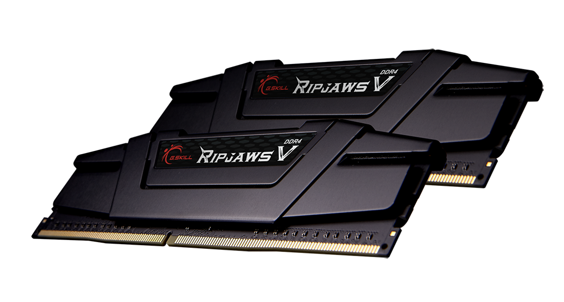 G.Skill Ripjaws V 32GB Kit (2x16GB) DDR4-3200MHz, CL14, 1.35V-1