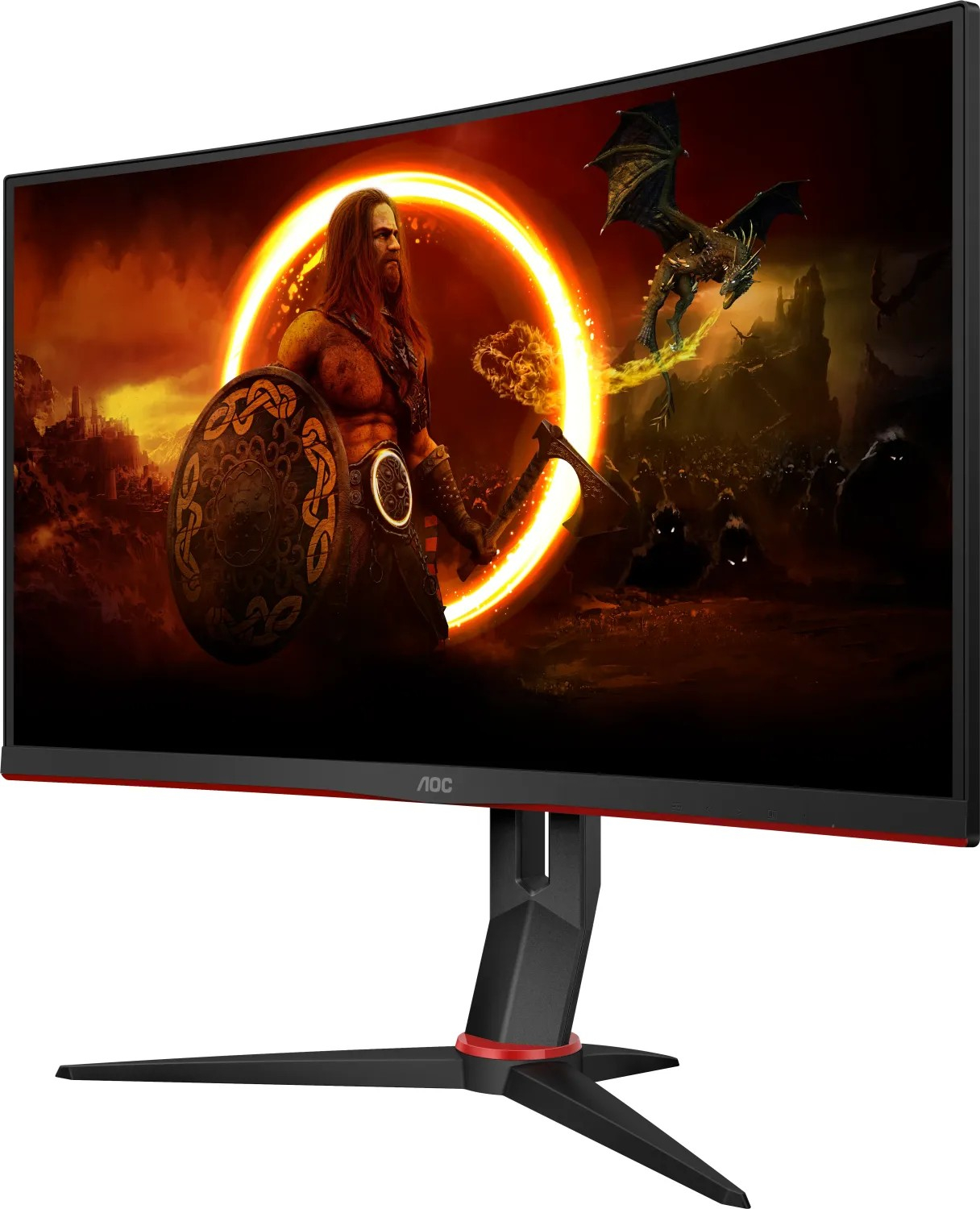 Monitor AOC C27G2Z3 (27" VA, 280Hz, 1920x1080 FHD, zakrivljeni) crni-8