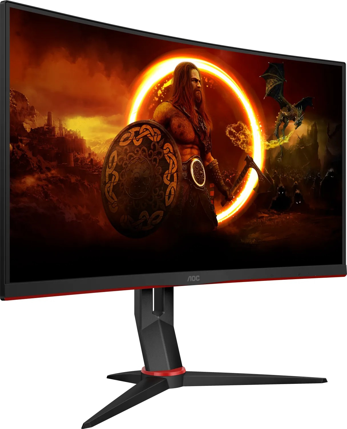 Monitor AOC C27G2Z3 (27" VA, 280Hz, 1920x1080 FHD, zakrivljeni) crni-11