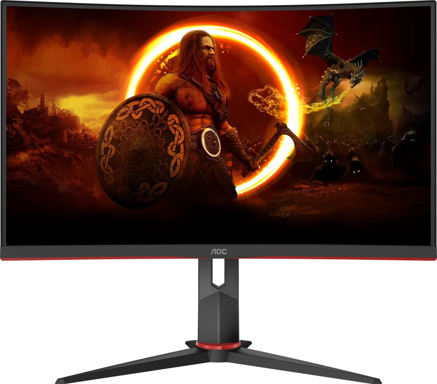 Monitor AOC C27G2Z3 (27" VA, 280Hz, 1920x1080 FHD, zakrivljeni) crni-12