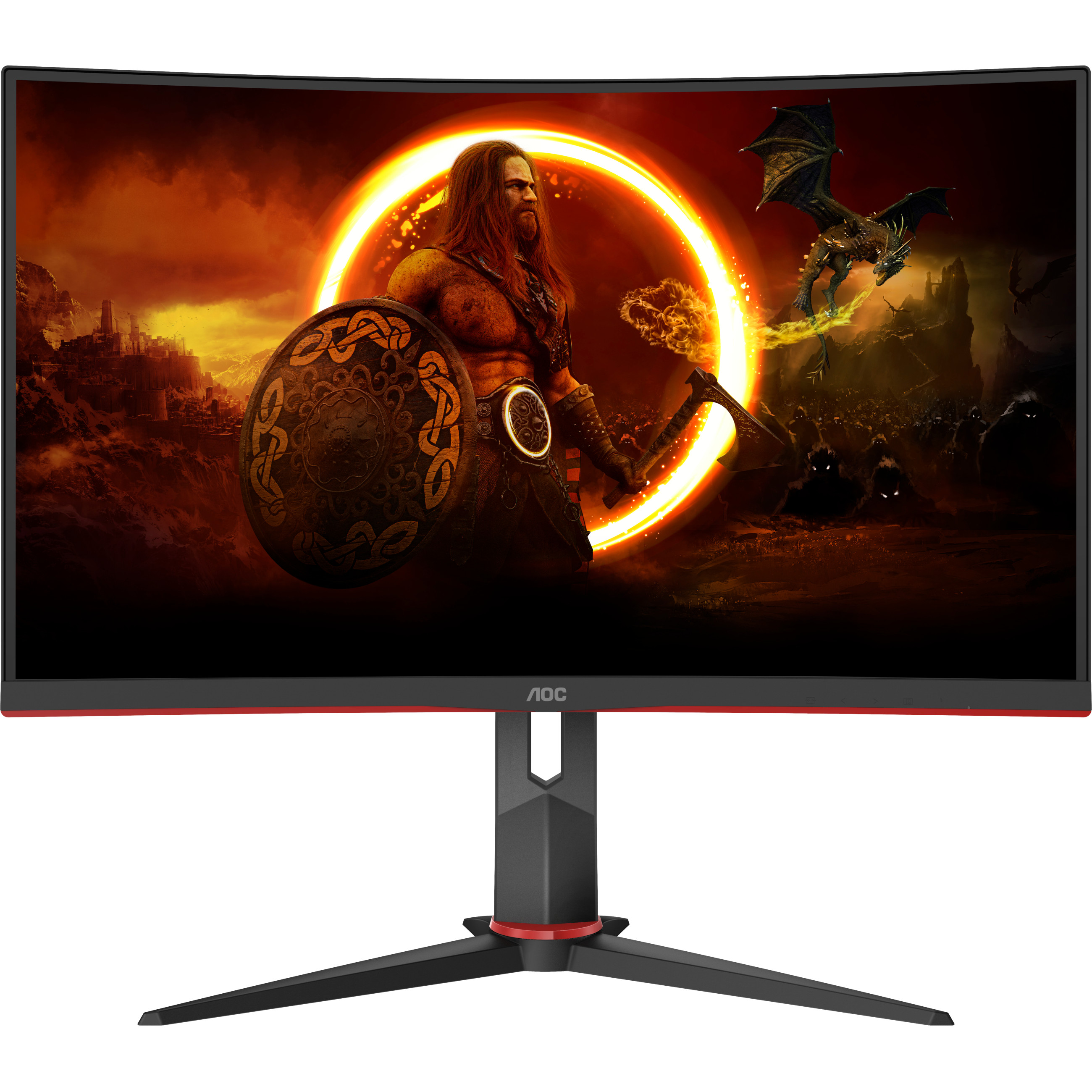 Monitor AOC C27G2Z3 (27" VA, 280Hz, 1920x1080 FHD, zakrivljeni) crni-14