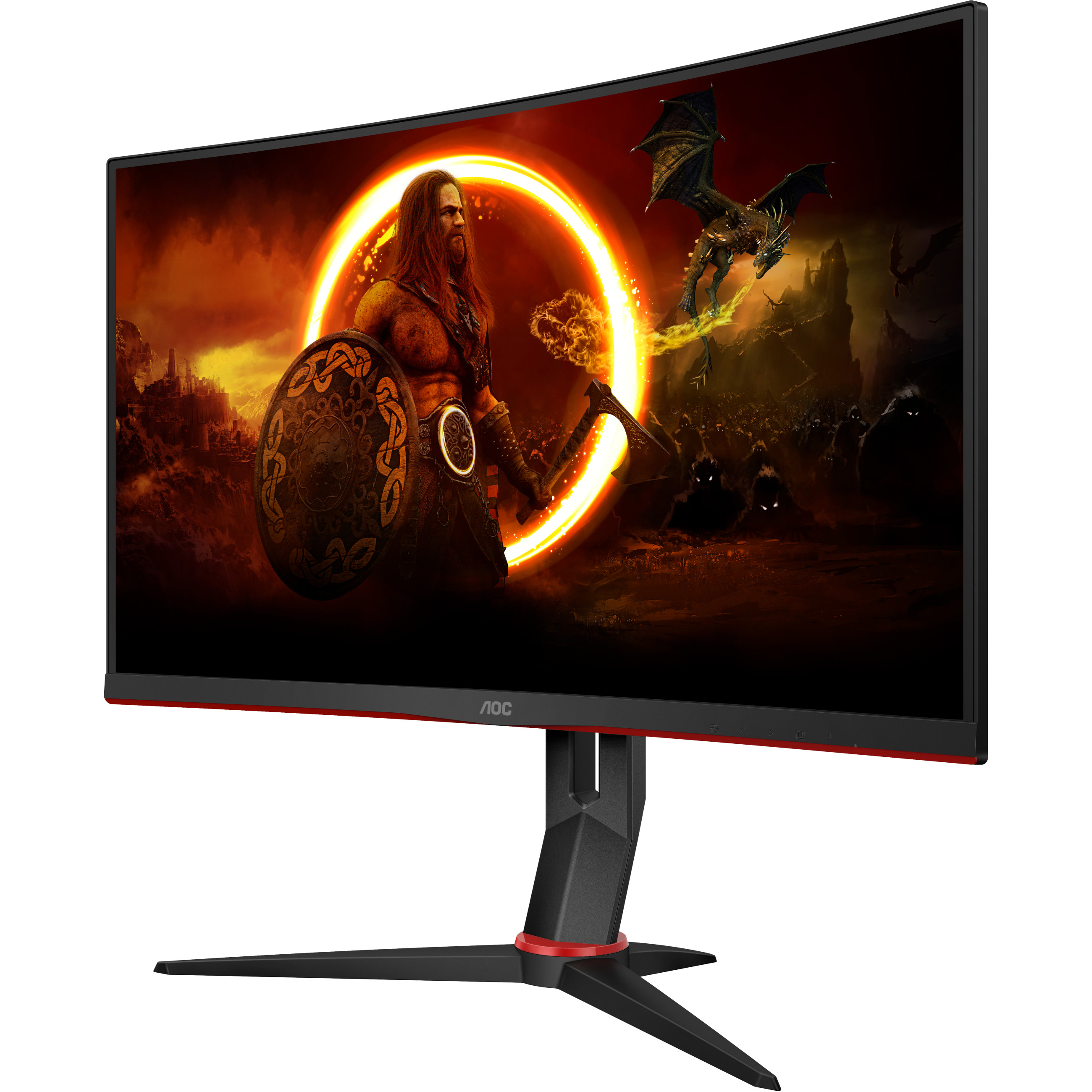 Monitor AOC C27G2Z3 (27" VA, 280Hz, 1920x1080 FHD, zakrivljeni) crni-16