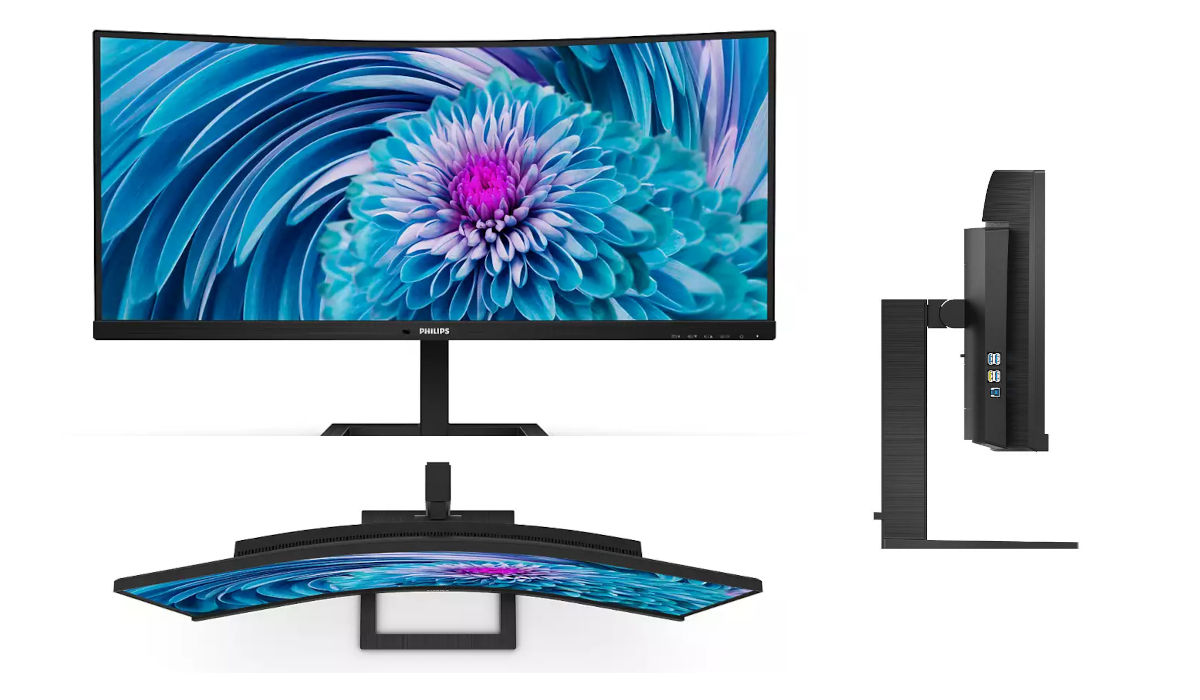 Monitor PHILIPS 346E2CUAE 34" UltraWide curved (3440x1440, 100Hz, VA, USB-C 65W)-12