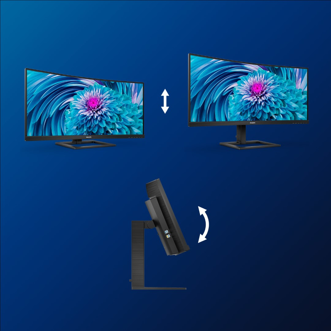 Monitor PHILIPS 346E2CUAE 34" UltraWide curved (3440x1440, 100Hz, VA, USB-C 65W)-8