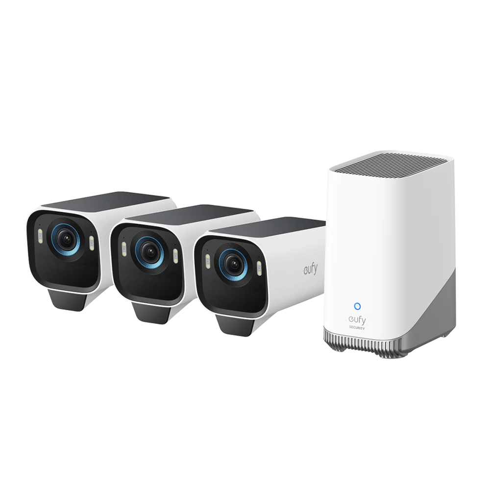 ANKER Eufy Security eufyCam S3 Pro set od 3 kamere + baza-0