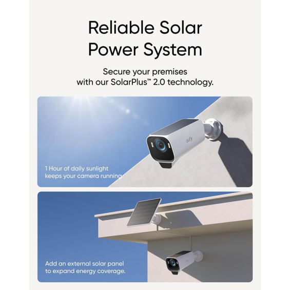 ANKER Eufy Security eufyCam S3 Pro set od 3 kamere + baza-13