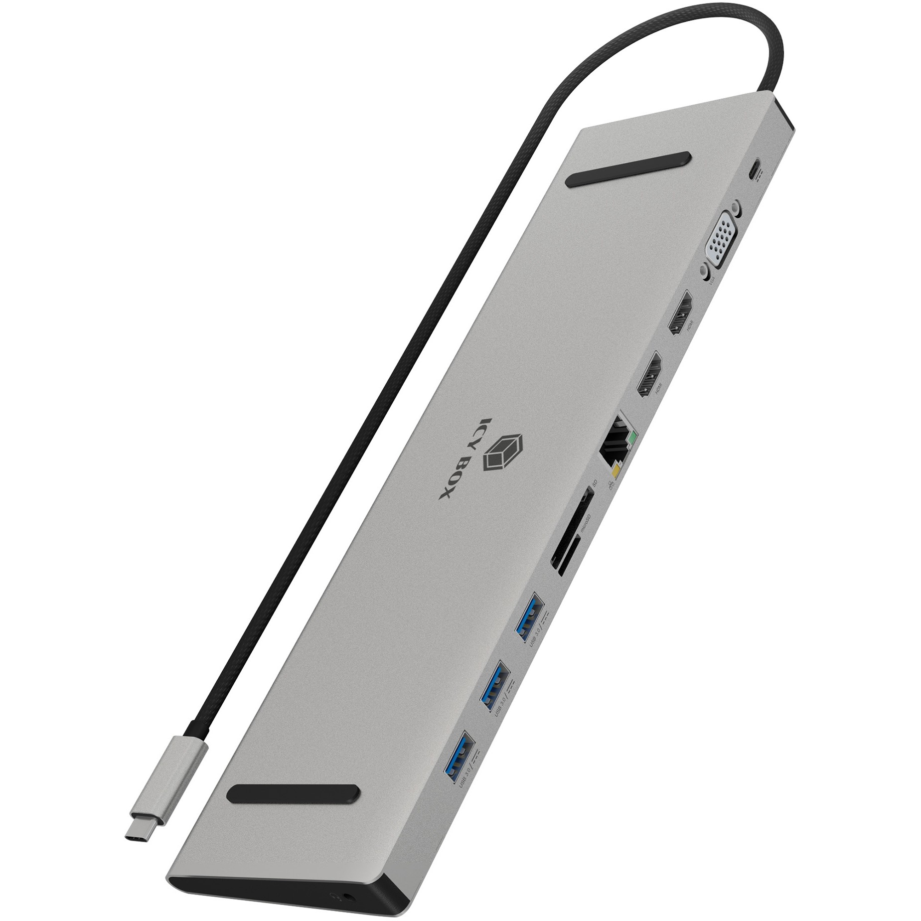 Icybox IB-DK2106A-CPD docking station with Power Delivery 100W-3
