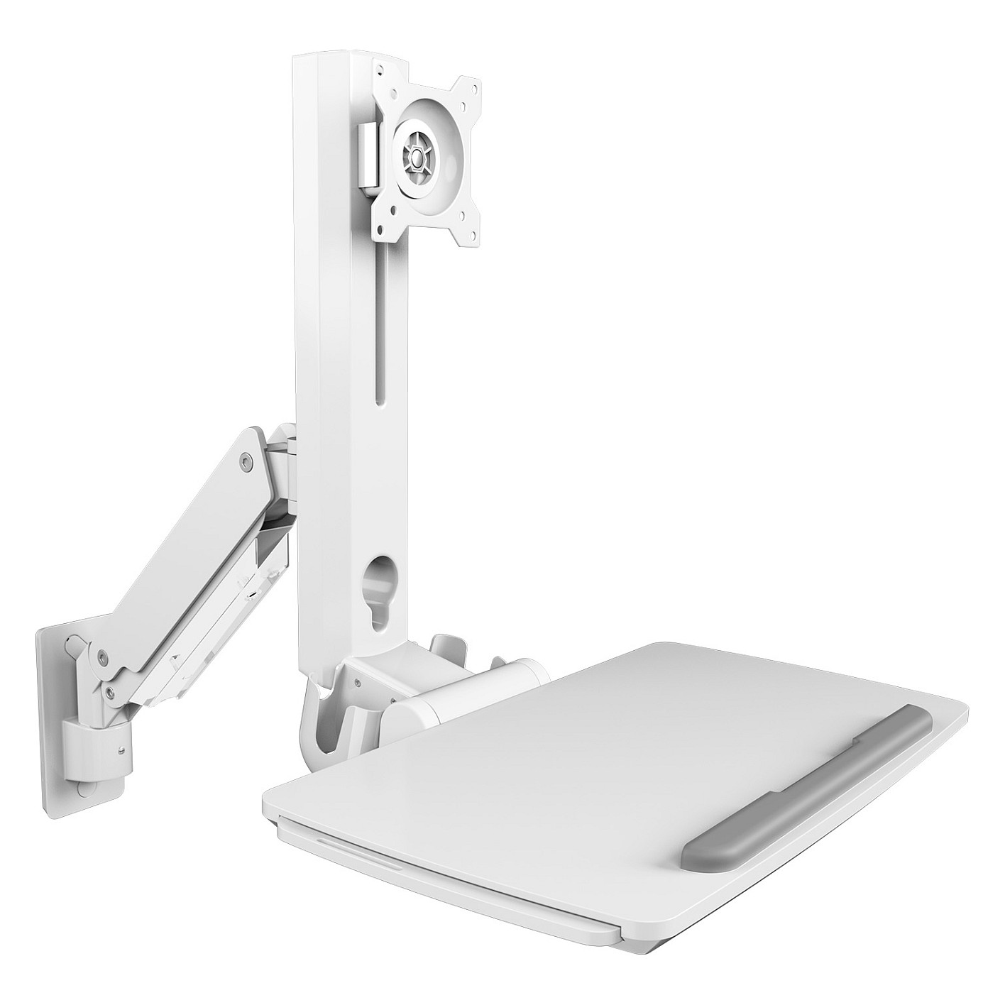Icybox IB-WS700-W wall mount for monitor - workstation-5