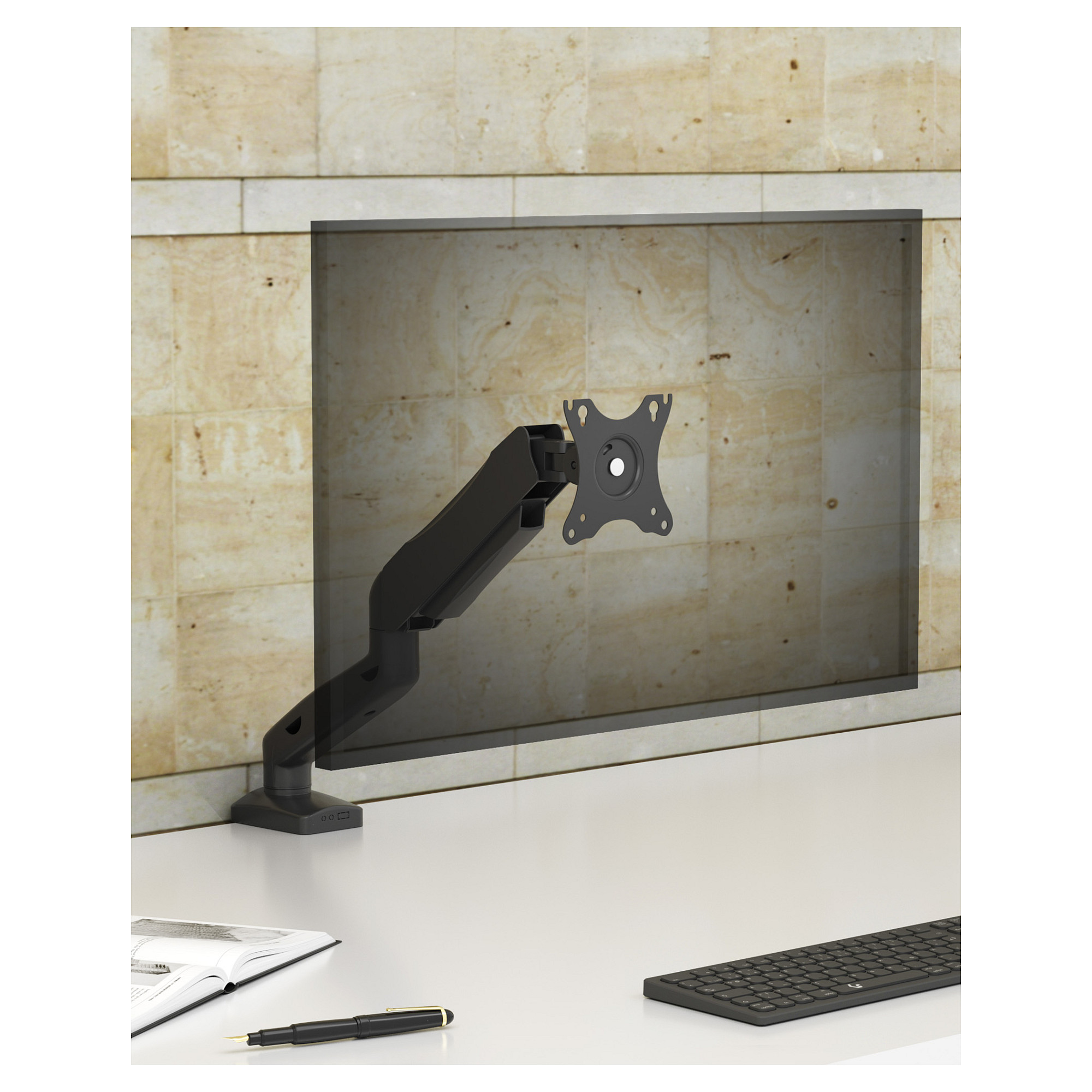 Icybox IB-MS203-T table mount for monitor up to 9kg-7