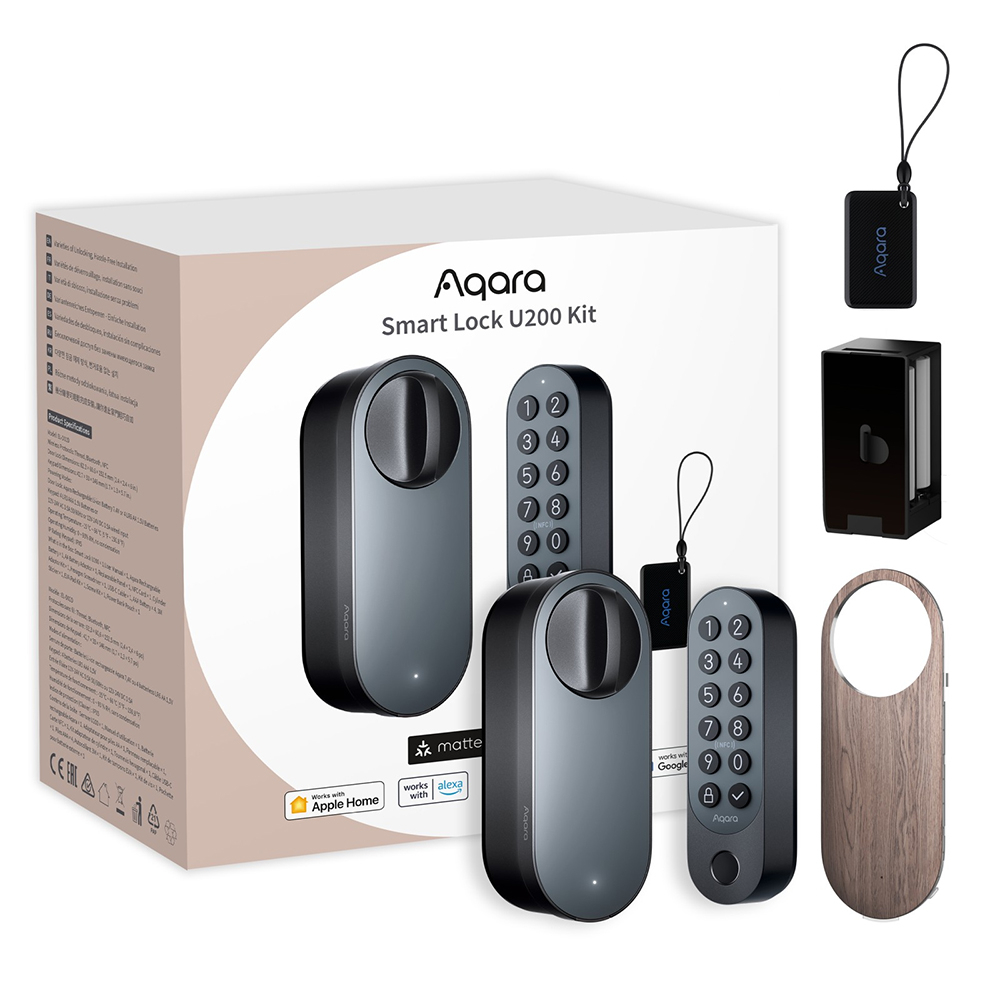 AQARA Smart Lock U200, Black (EL-D02D-B)-0