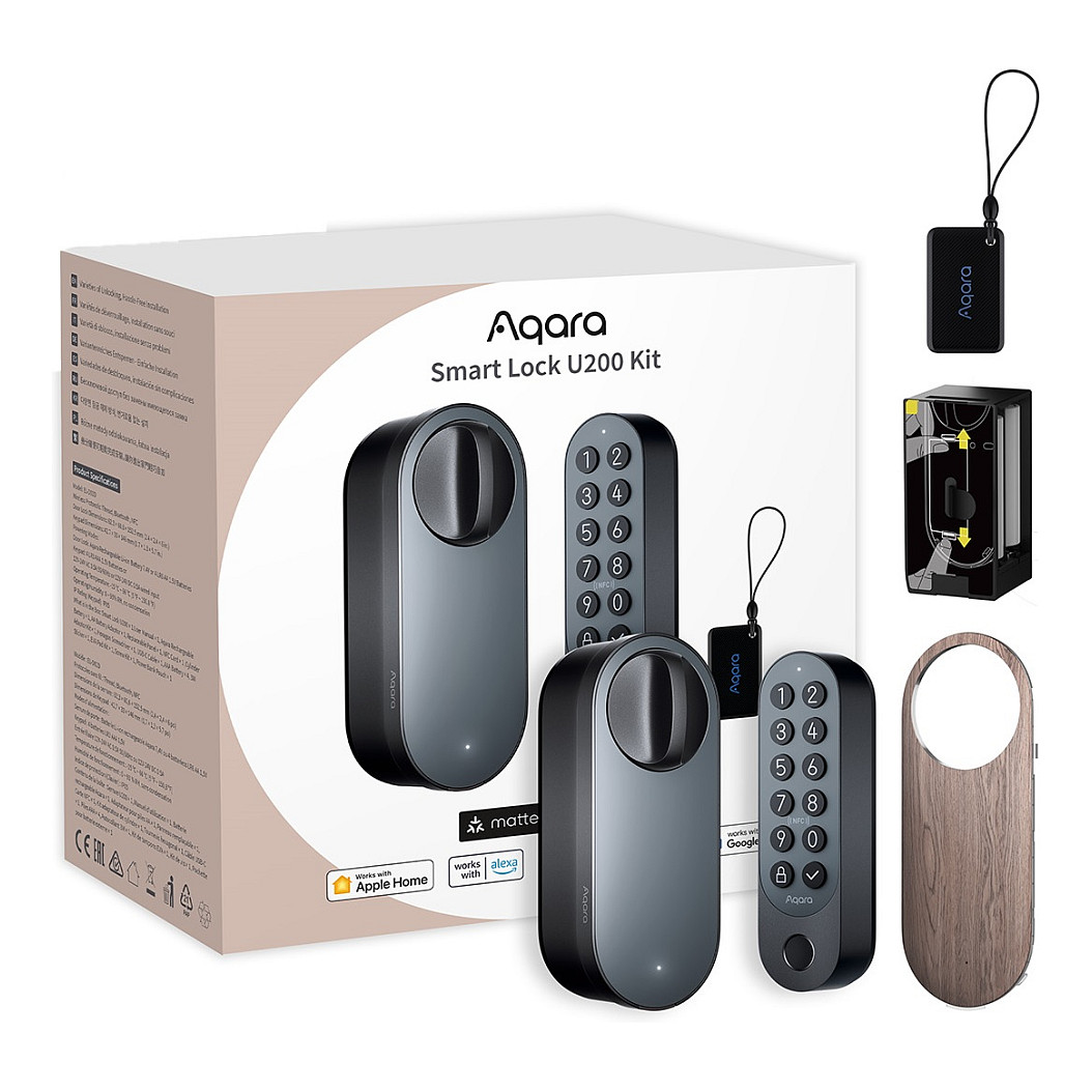 AQARA Smart Lock U200, Black (EL-D02D-B)-10