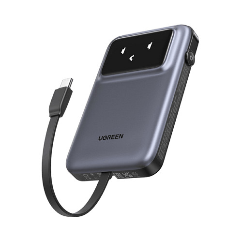 Baterija → UGREEN → Uno 10,000mAh 30W QC prijenosna s ugrađenim USB-C kabelom-11