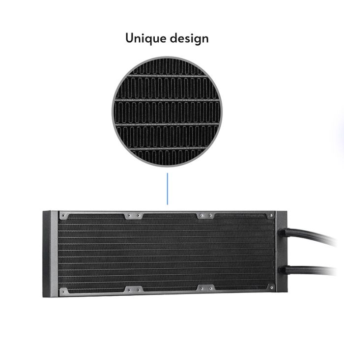 Hladnjak za procesor CHIEFTEC Iceberg 360 (360mm A-RGB vodeno hlađenje, za INTEL/AMD procesore)-5