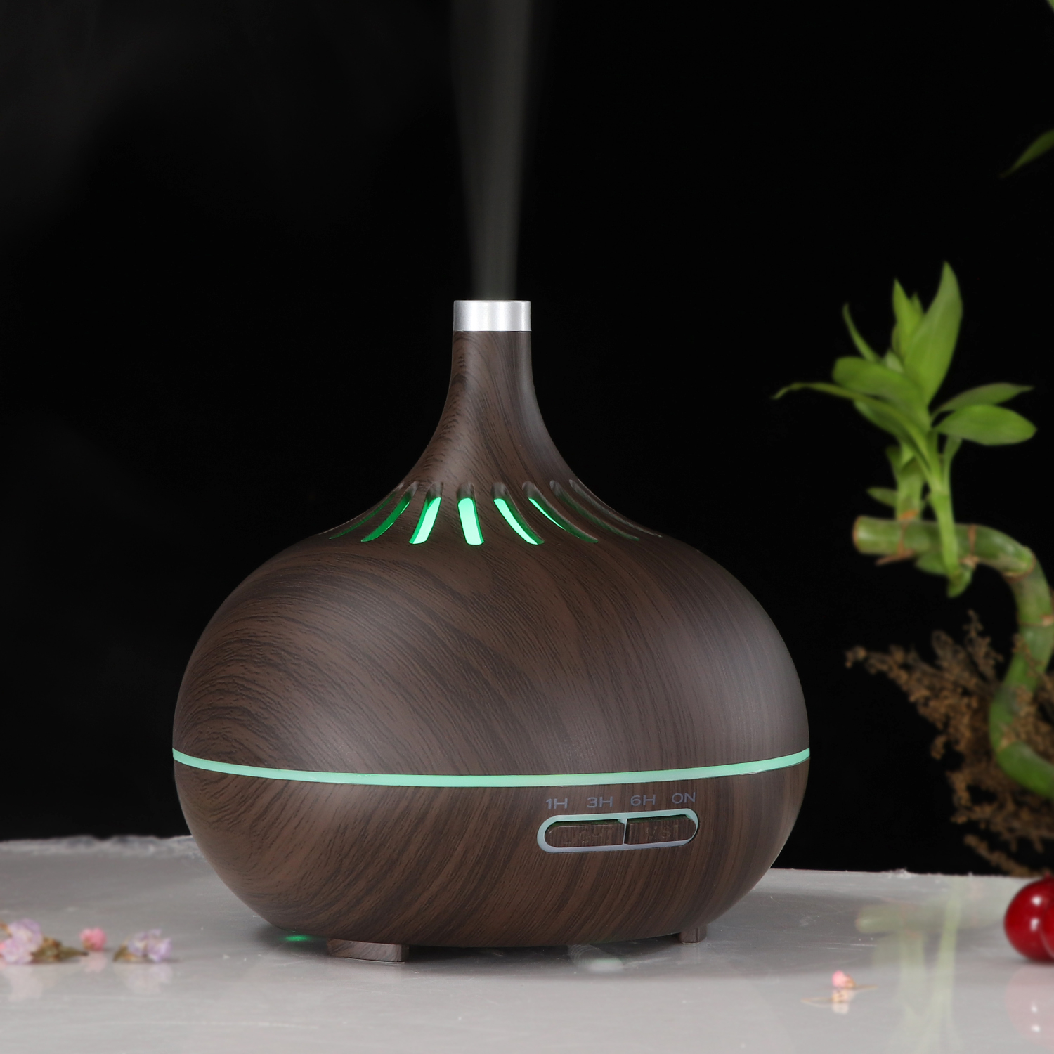 Difuzor ulja ANJOU ADA023-D (svijetlo drvo, 400 ml, do 8 sati rada, LED rasvjeta, tajmer)-3