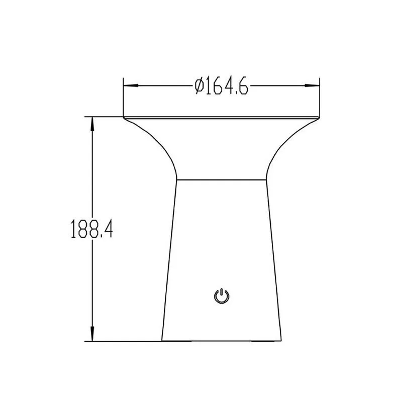 Solarna stolna lampa ASALITE LED IP65 5W 3000K (120 lumena, 20.000 sati života, IP65, solarni panel, crna)-0