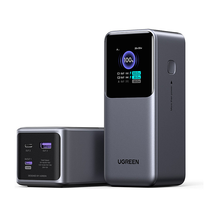 Ugreen portable rechargeable battery 20,000mAh, 130W with smart digital display-23