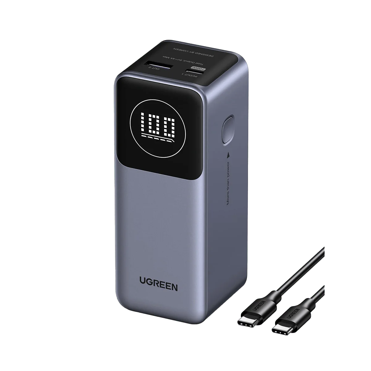 Baterija UGREEN 12000mAh 100W prijenosna punjiva