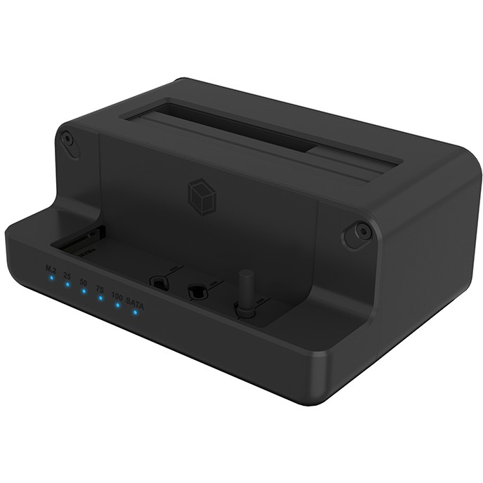 Icybox IB-2914MSCL-C31 docking station and cloning for M.2 NVMe SSD & 2.5''/3.5'' SATA SSD/HDD-17