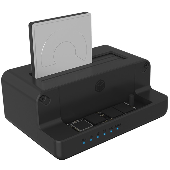 Icybox IB-2914MSCL-C31 docking station and cloning for M.2 NVMe SSD & 2.5''/3.5'' SATA SSD/HDD-21