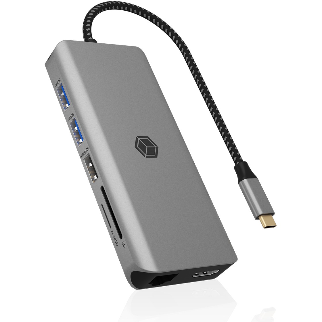 Icybox IB-DK4061-CPD 12in1 USB Type-C docking station for laptops with Power Delivery up to 100W-8