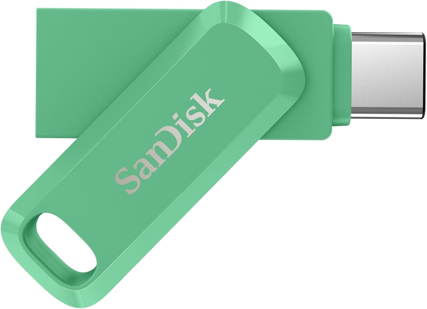 USB flash drive SANDISK Ultra Dual Drive Go 256GB 400MB/s - green-1