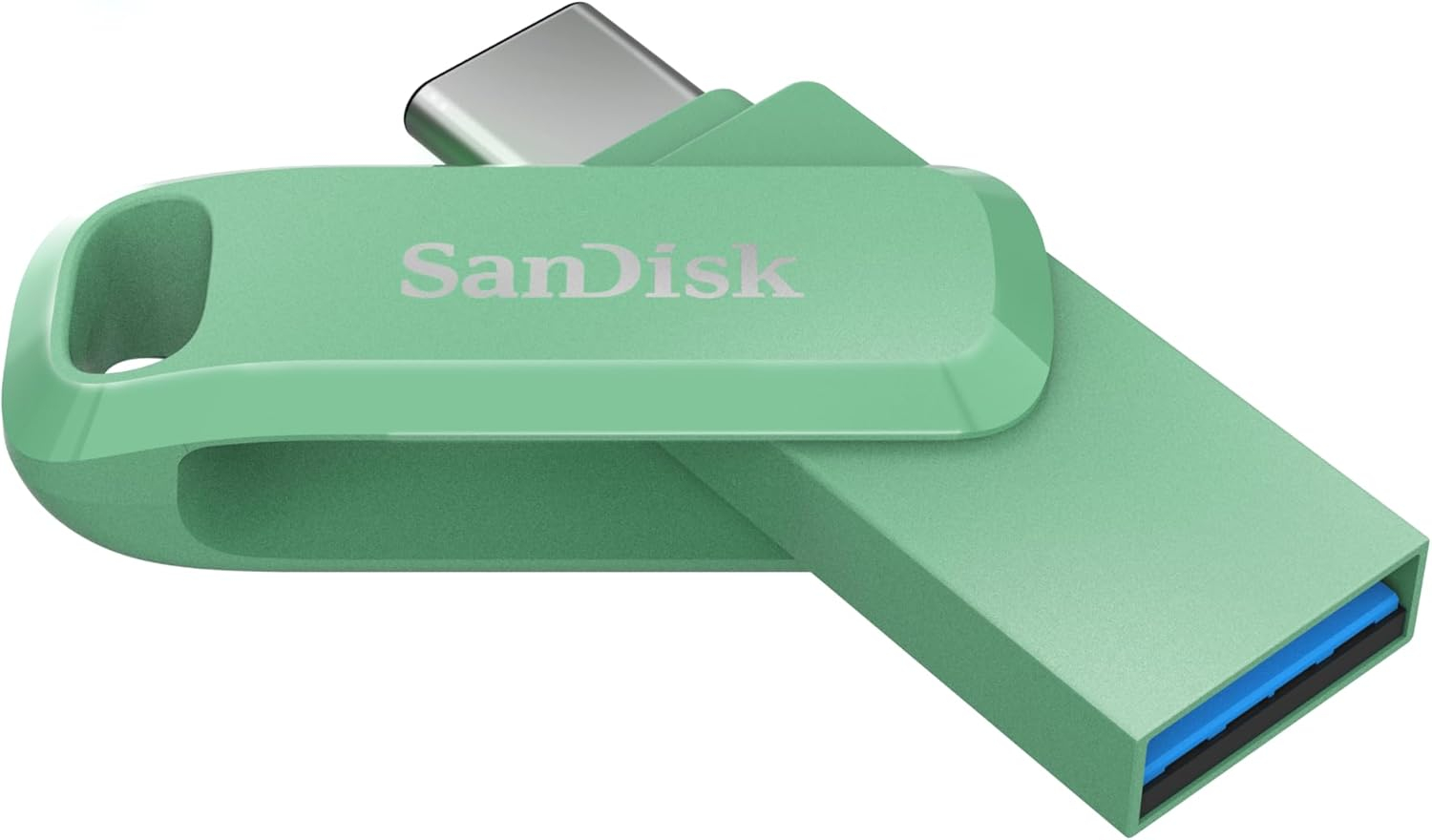 USB flash drive SANDISK Ultra Dual Drive Go 256GB 400MB/s - green-4
