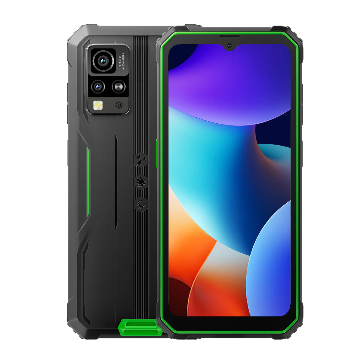 Mobitel BLACKVIEW BV4800 Pro 4GB/128GB zeleni, robusni-0