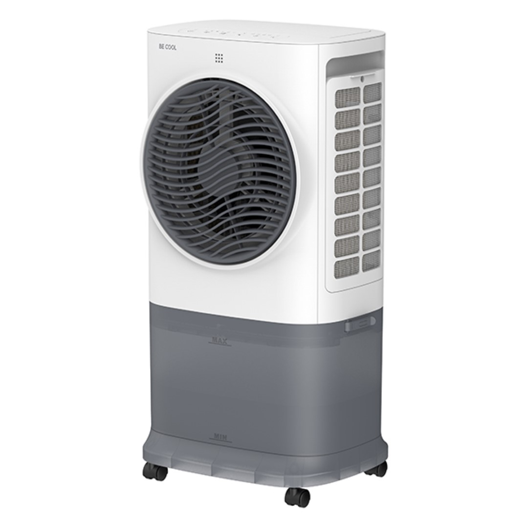 BeCool Premium hladnjak zraka s kapacitetom od 6,5 litara i WiFi BC6ACP2501W (50 W, kapacitet spremnika za vodu 6,5 l, domet zraka do 11 m, protok zraka 340 m³/h, WiFi povezivanje)-3