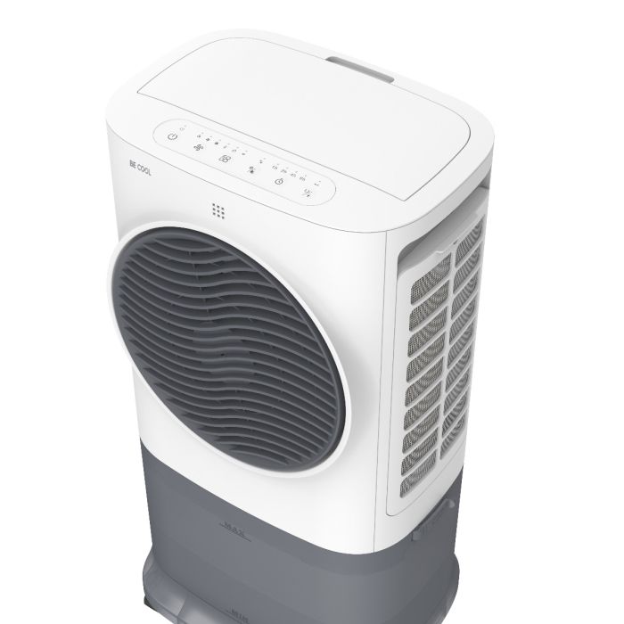 BeCool Premium hladnjak zraka s kapacitetom od 6,5 litara i WiFi BC6ACP2501W (50 W, kapacitet spremnika za vodu 6,5 l, domet zraka do 11 m, protok zraka 340 m³/h, WiFi povezivanje)-5