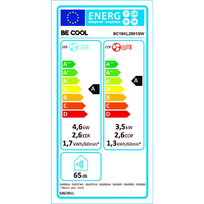 Prijenosni klima uređaj BECOOL BC14KL25W (14000 BTU, WiFi)-5