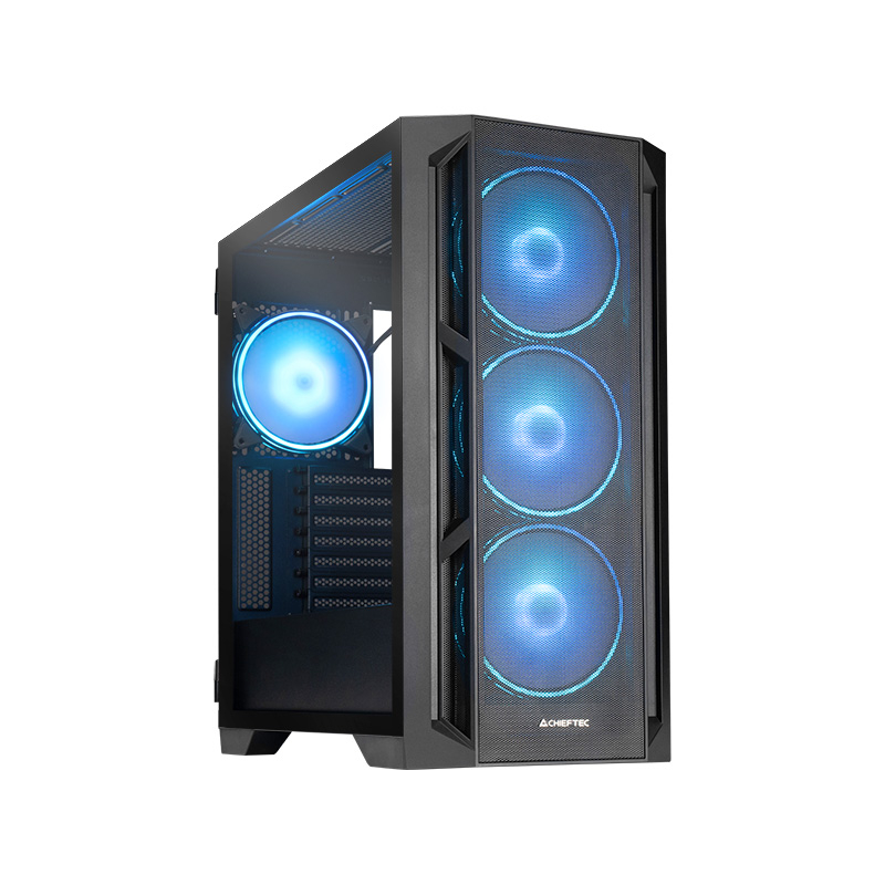 Kućište za računalo CHIEFTEC APEX LUMO (E-ATX, ATX, Micro ATX, mini ITX, crno)-0