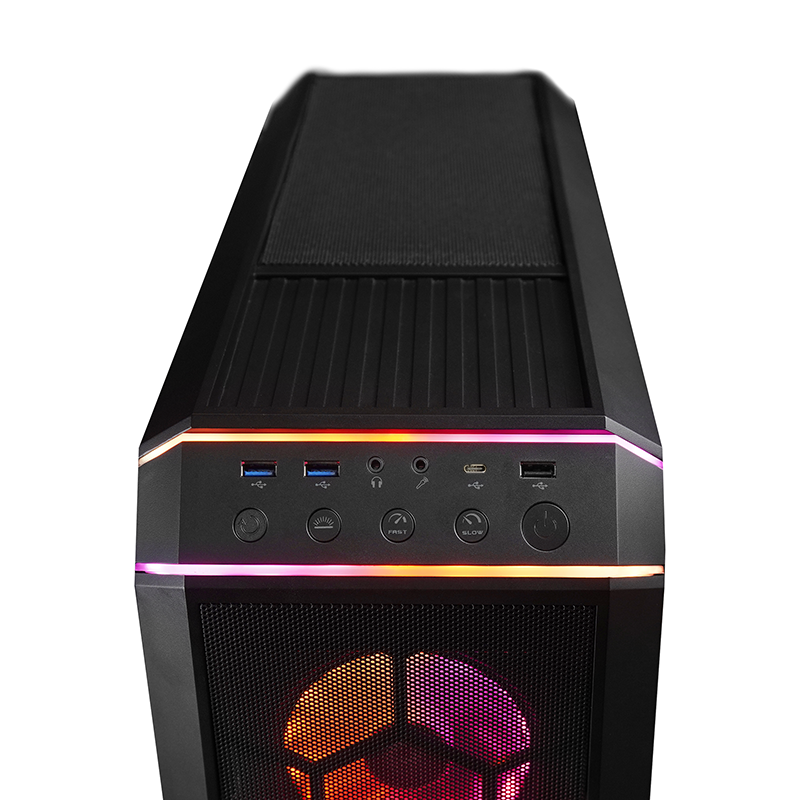 Kućište CHIEFTEC STALLION 3 (ATX, Micro ATX, mini ITX, USB 3.2 Gen 2x2 Type-C, A-RGB, crno)-3
