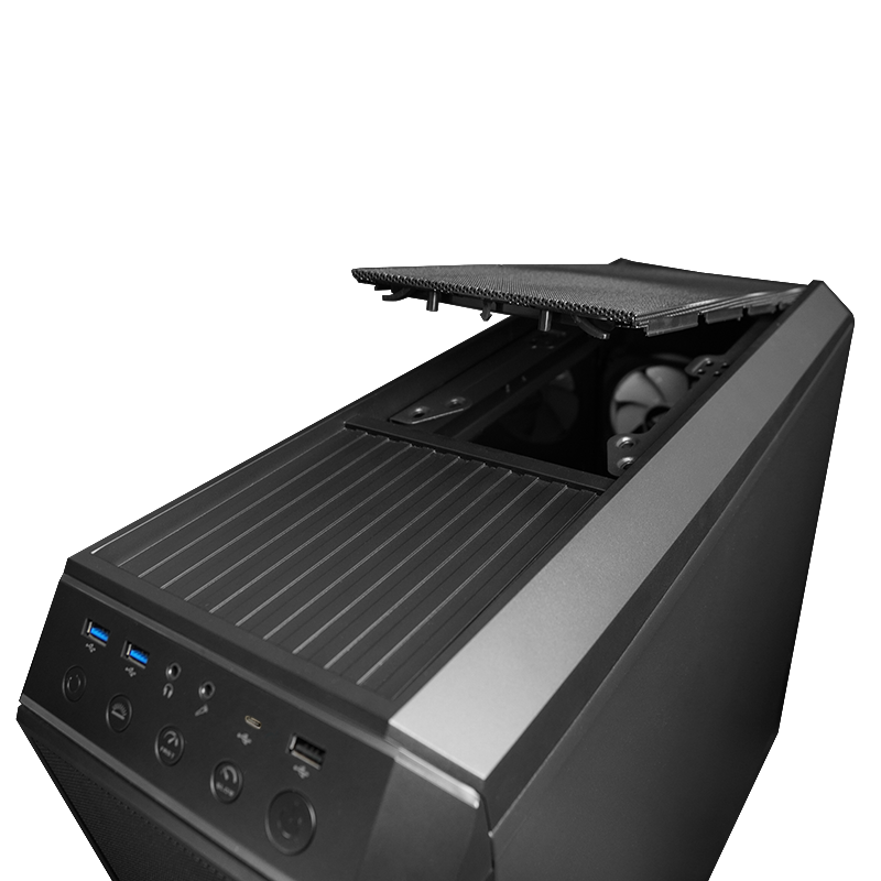 Kućište CHIEFTEC STALLION 3 (ATX, Micro ATX, mini ITX, USB 3.2 Gen 2x2 Type-C, A-RGB, crno)-9