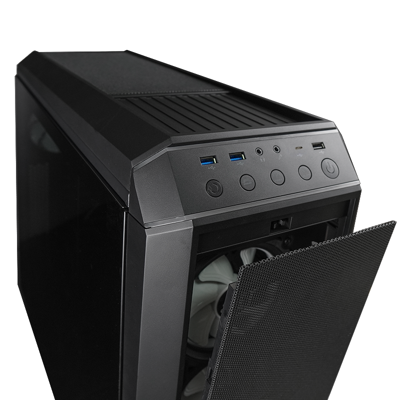 Kućište CHIEFTEC STALLION 3 (ATX, Micro ATX, mini ITX, USB 3.2 Gen 2x2 Type-C, A-RGB, crno)-11