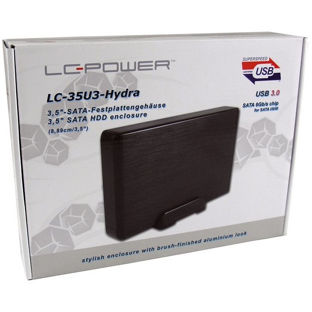 Kučište za skladištenje LC POWER LC-35U3-Hydra (SATA 6 Gb/s, USB 3.0)-6