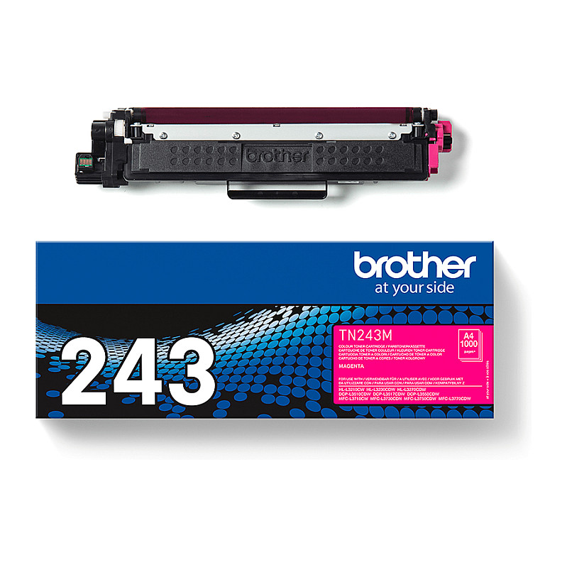 Patrona s tonerom BROTHER TN243M (original) magenta-4