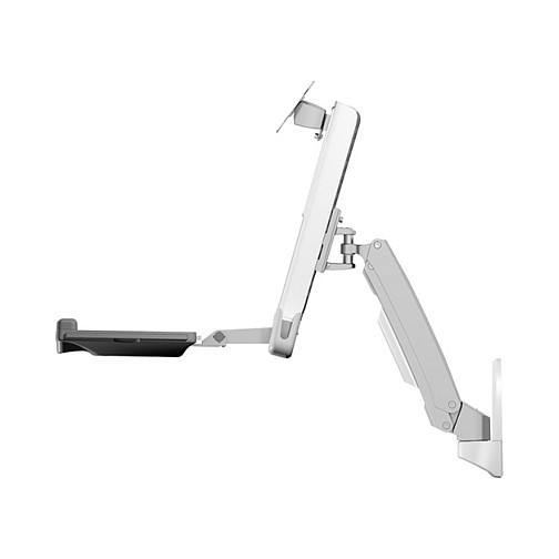 Zidni nosač za monitor i tipkovnicu ICY BOX IB-MS600-W, bijela boja-3