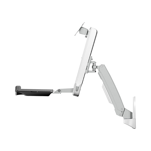 Zidni nosač za monitor i tipkovnicu ICY BOX IB-MS600-W, bijela boja-4