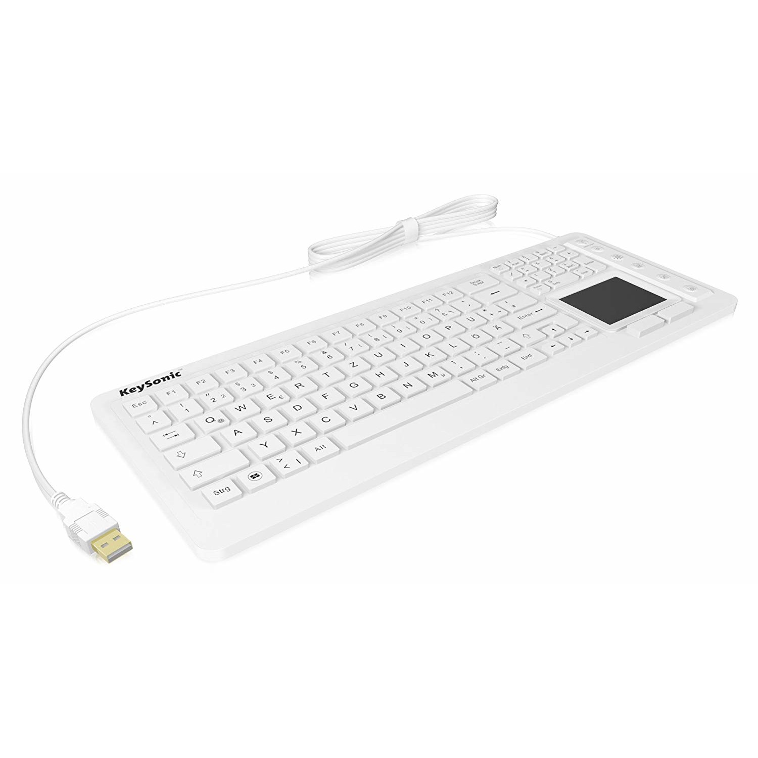 Tipkovnica KEYSONIC KSK-6231INEL bijela-1