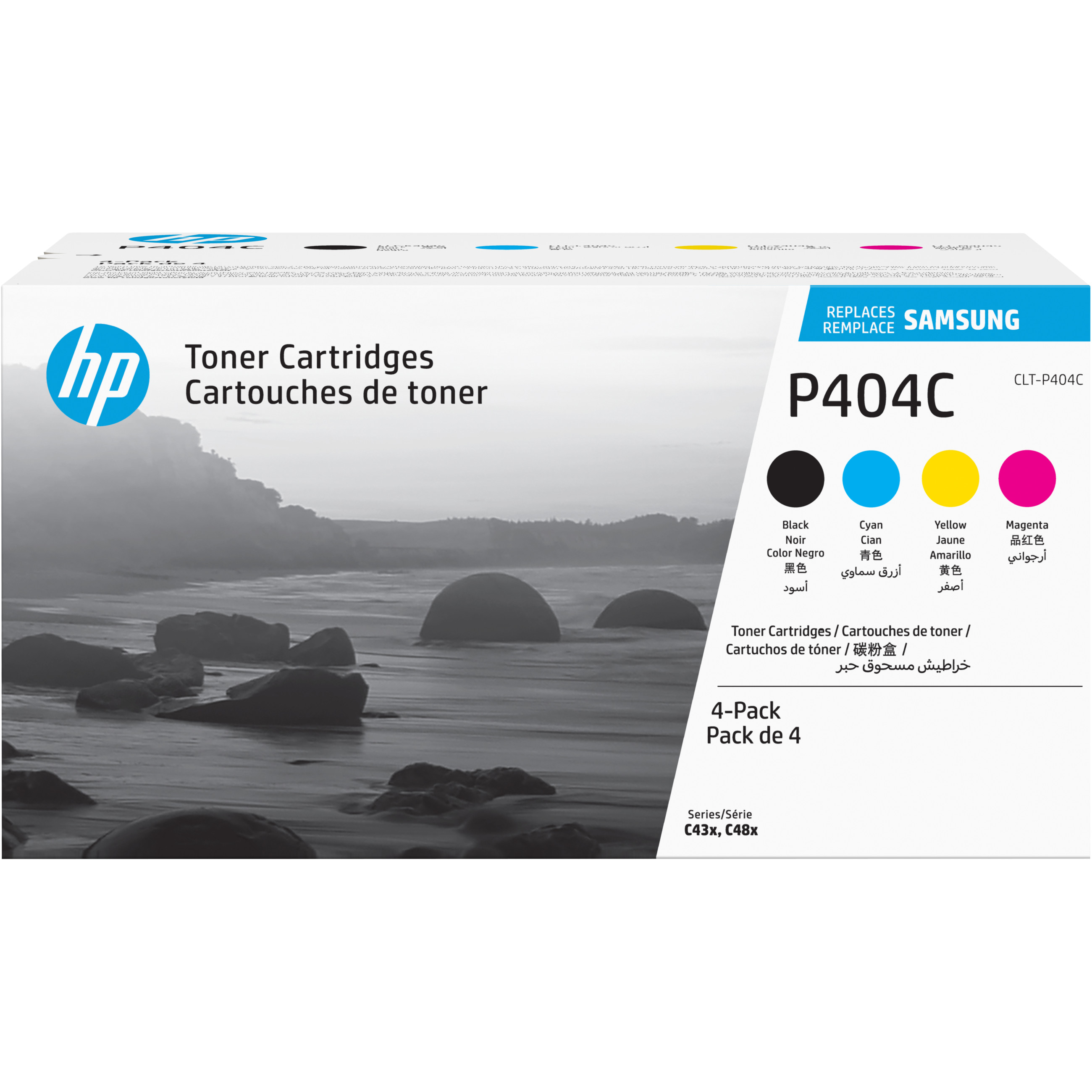 Toner SAMSUNG CLT-P404C 4-pack crna boja, žuta boja, plava boja, magenta boja-0