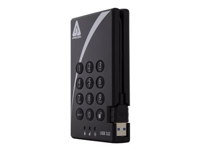 Eksterni tvrdi disk APRICORN Aegis Padlock 3.0 A25-3PL256-2000 (2tb, usb 3.0, crni)-2