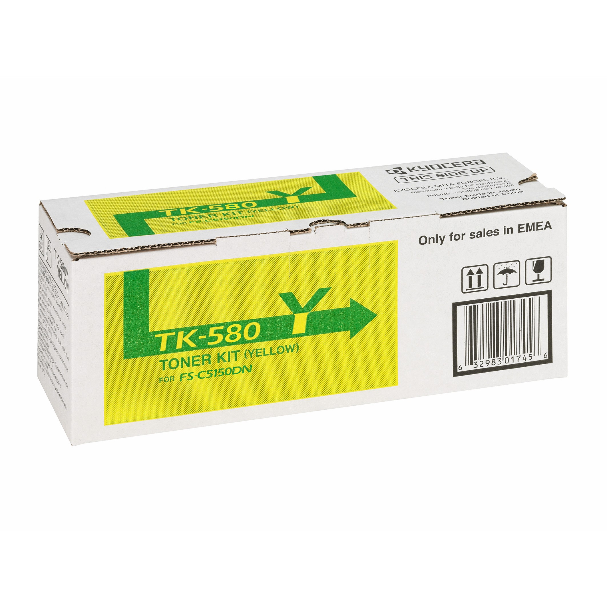 Toner KYOCERA TK-580Y 1T02KTANL0 žuta-2